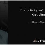 Self-Discipline and Productivity