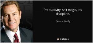Self-Discipline and Productivity