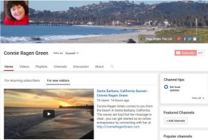 Connie Ragen Green YouTube